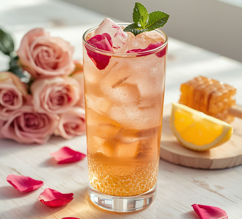 Biała herbata White Rose Leo Tea w kubku prezentowym
